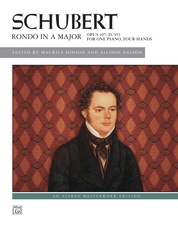Schubert: Rondo in A Major, Opus 107, D. 951 - Piano Duet (1 Piano, 4 Hands)
