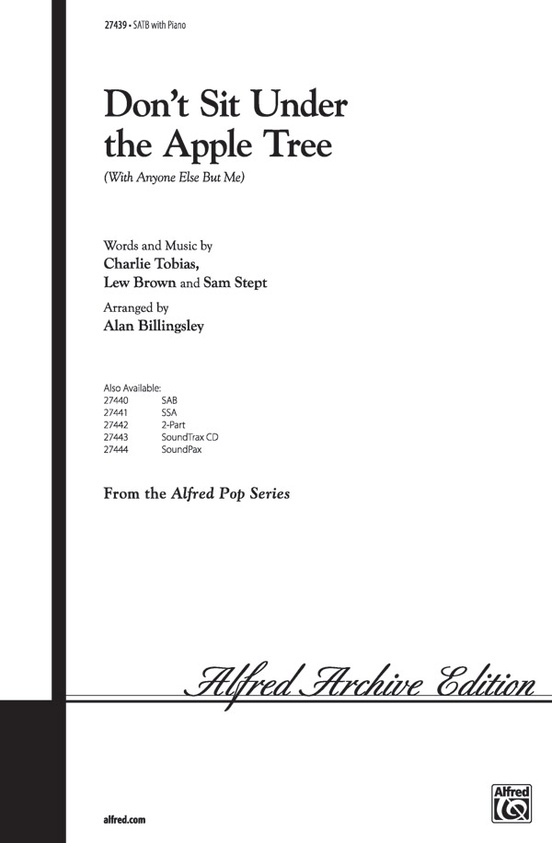 Don't Sit Under the Apple Tree