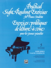 Practical Sight Reading Exercises for Piano Students, Book 5