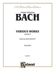 Bach: Various Works (Volume II)