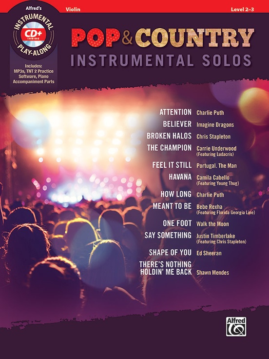 Pop & Country Instrumental Solos for Strings