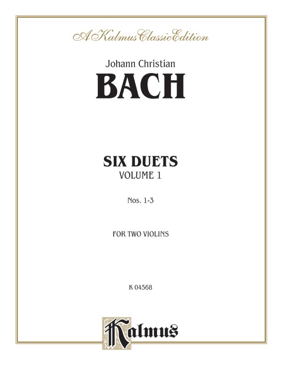Six Duets, Volume I 