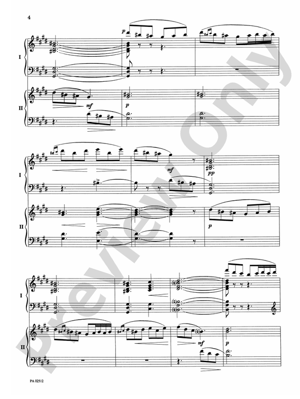 Peer Gynt (Suite I, Opus 46) - Piano Duo (2 Pianos, 4 Hands)