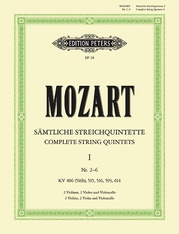 Complete String Quintets, Vol. 1: Nos. 2-6