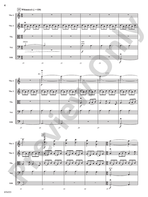 Elementa: String Orchestra Conductor Score & Parts: Soon Hee