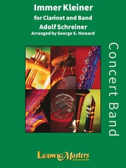 Immer Kleiner for Solo Clarinet and Band