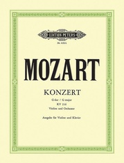 Violin Concerto No. 3 in G K216 (Edition for Violin and Piano)