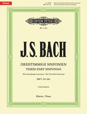 Three-part Sinfonias (Inventions) BWV 787-801 for Piano