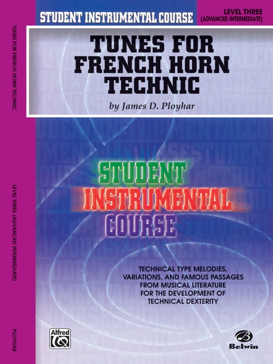 Student Instrumental Course: Tunes for French Horn Technic, Level III