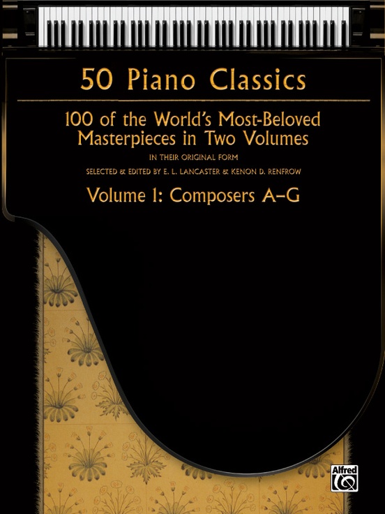 50 Piano Classics, Volume 1: Composers A-G
