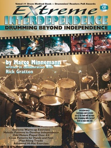 Extreme Interdependence: Drumset Book & CD: Marco Minnemann