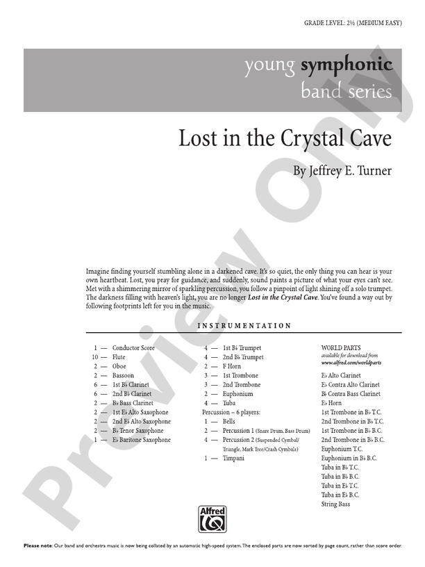 Lost in the Crystal Cave
