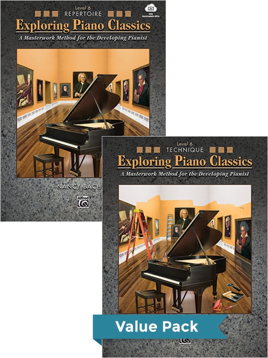 Exploring Piano Classics Level 6 (Value Pack)