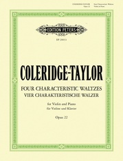Four Characteristic Waltzes Op. 22