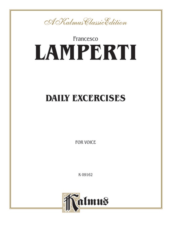 Daily Exercises in Singing