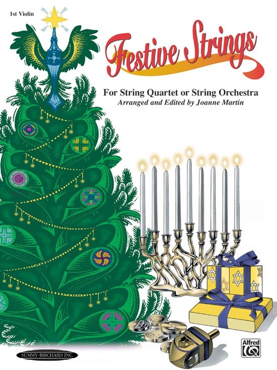 Festive Strings for String Quartet or String Orchestra