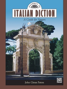 Gateway To Italian Diction Vocal Book Amp Cd