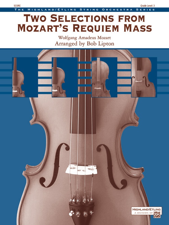 Two Selections from Mozart's Requiem Mass: String Bass