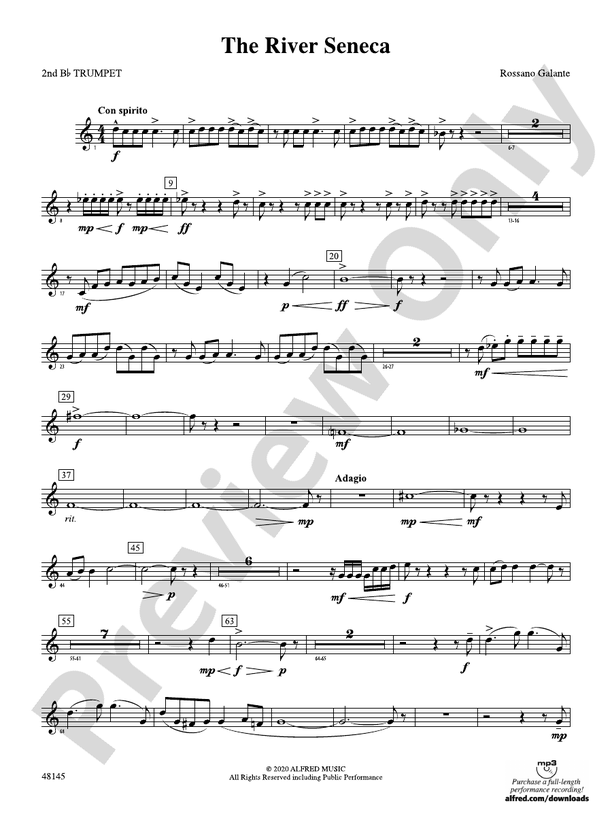 Afterlife: 1st B-flat Trumpet by Rossano Galante - Concert Band