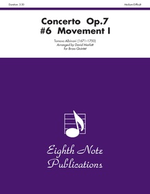 Concerto, Opus 7, No. 6 (Movement I)