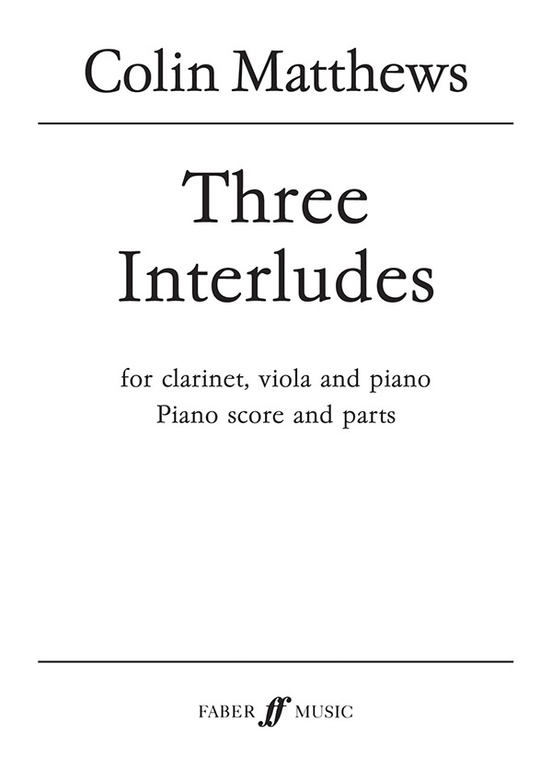 Three Interludes