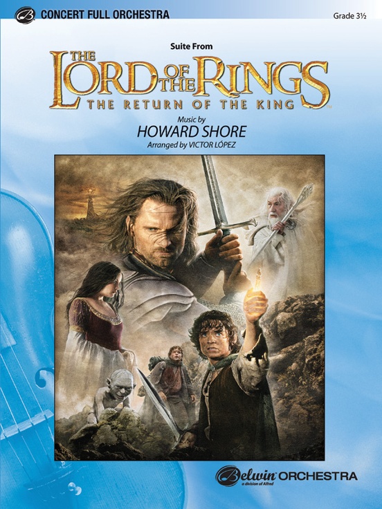 The Lord of the Rings: The Return of the King, Suite from: 1st B-flat Clarinet