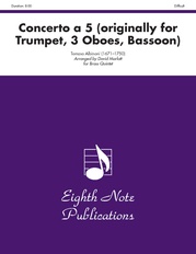 Concerto a 5 (originally for Trumpet, 3 Oboes, Bassoon)