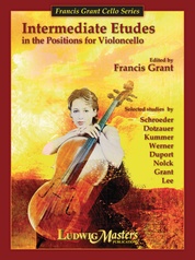 Intermediate Etudes in the Positions for Violoncello