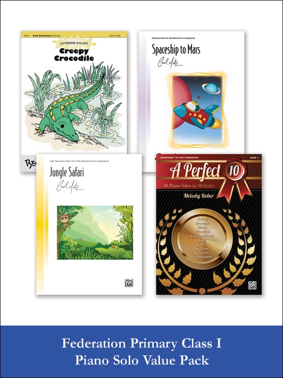 Federation Primary Class I Piano Solo (Value Pack)