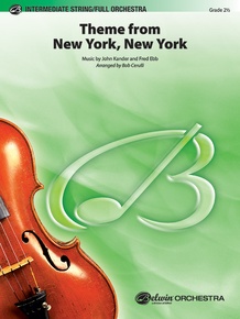 New York, New York, Theme from: 3rd Violin (Viola [TC])