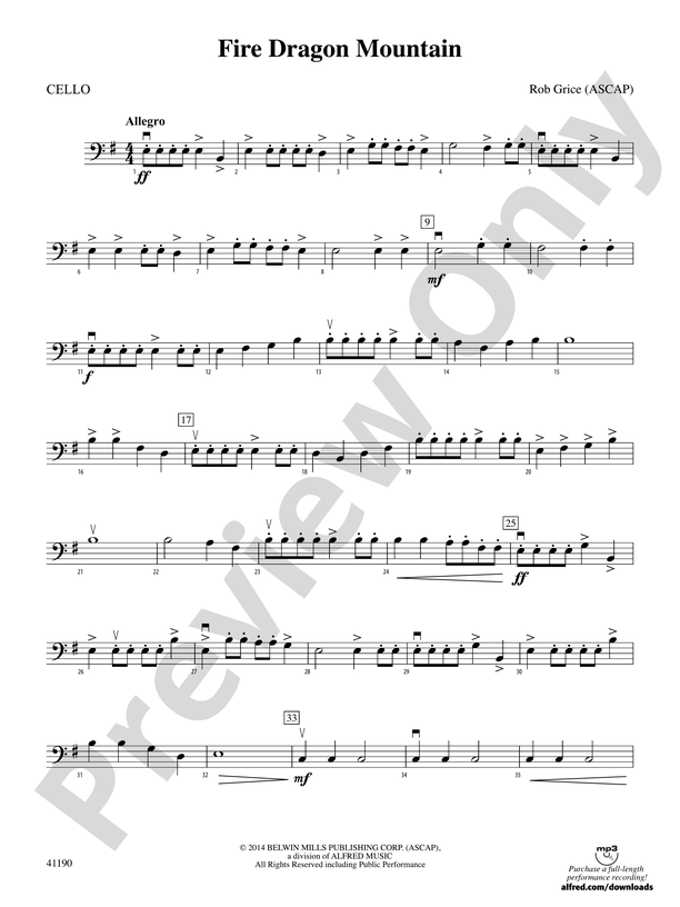 Tears of the Dragon Sheet music for Piano, Cello (Solo