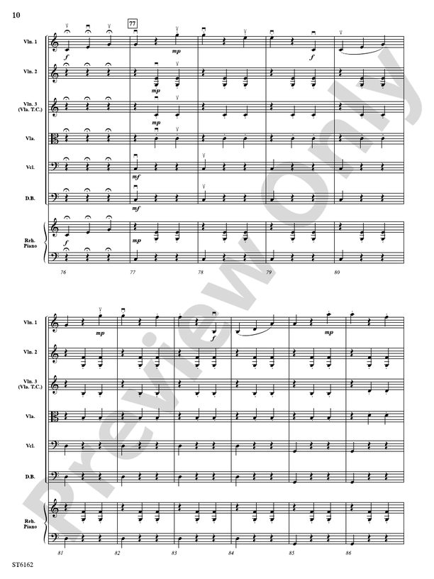 The Blue Danube: Score: String Orchestra Score: Johann Strauss, Jr