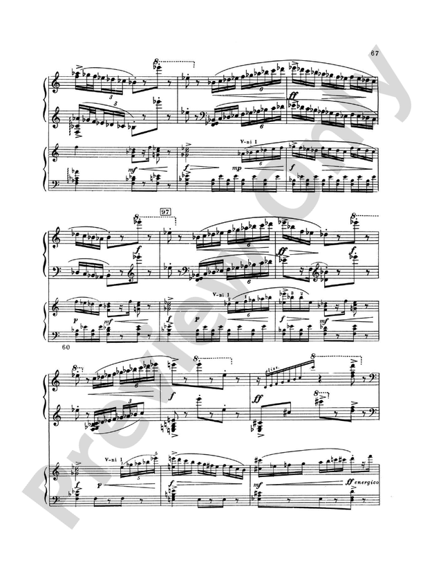 Piano Concerto No. 3 in C Major, Opus 26 - 3rd Movement - Piano Duo (2 Pianos, 4 Hands)