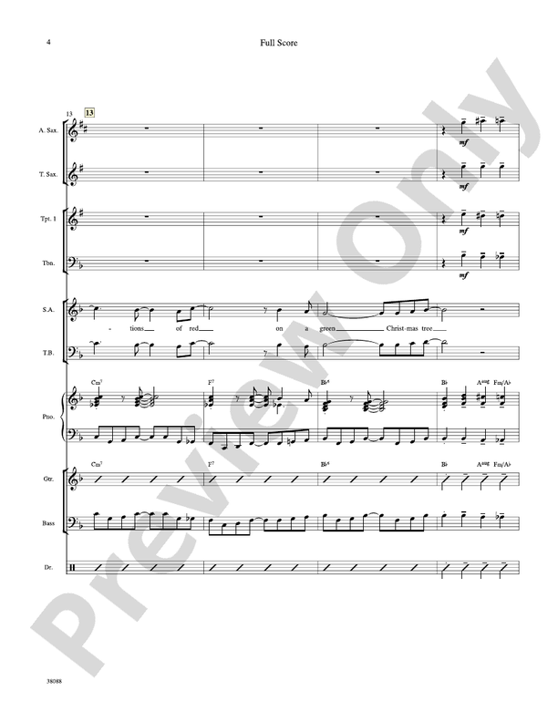 Blue Christmas: Score