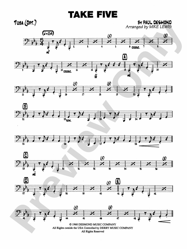 Take Five: Tuba