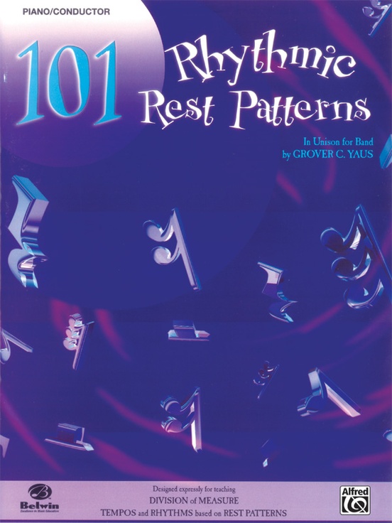 101 Rhythmic Rest Patterns Conductor Piano Book