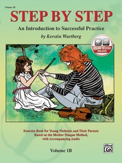 Step by Step 1A: An Introduction to Successful Practice for Violin: Violin  Book u0026 CD | Sheet Music
