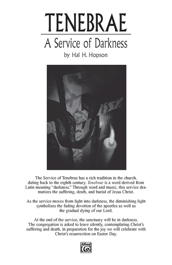 Tenebrae: A Service of Darkness