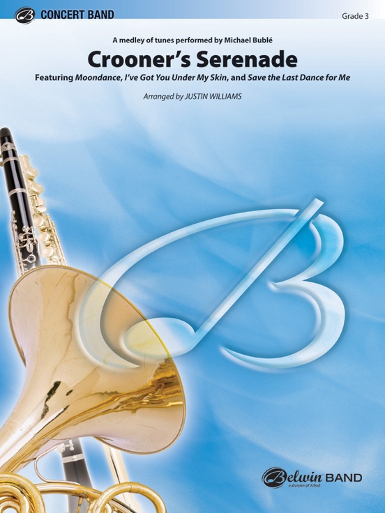 Crooner's Serenade: Concert Band Conductor Score & Parts | Sheet Music