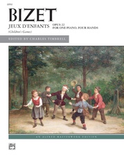 Bizet: Jeux d'enfants, Opus 22 - Piano Duet (1 Piano, 4 Hands)