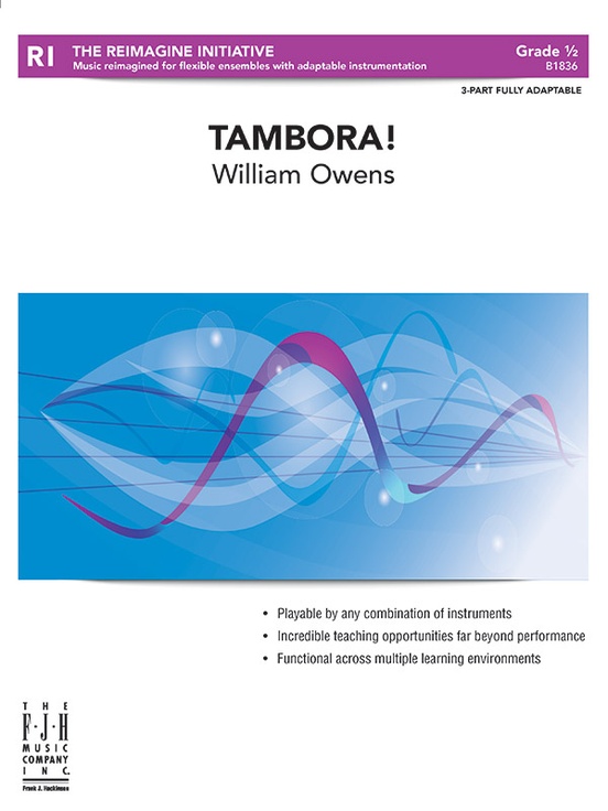 Tambora! Flexible Band/String Ensemble Score & Parts William Owens