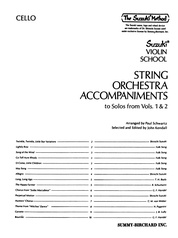String Orchestra Accompaniments to Solos from Volumes 1 & 2