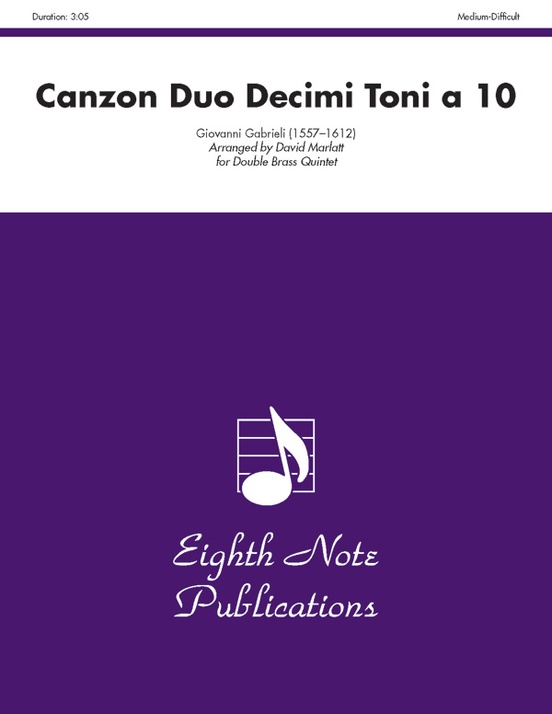 Canzon Duo Decimi Toni a 10