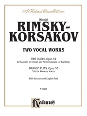 Two Vocal Works (Opus 52 and 53)