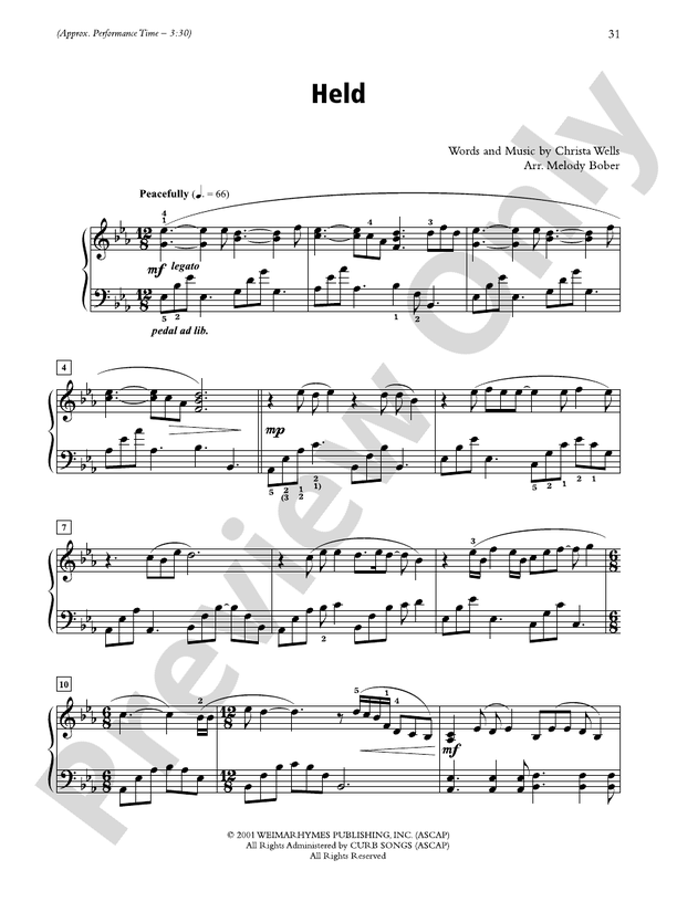 Held - Piano Solo
