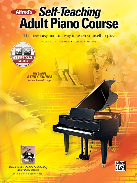 Alargar oleada Pensativo Alfred's Self-Teaching Adult Piano Course: Piano Book & Online Audio |  Alfred Music