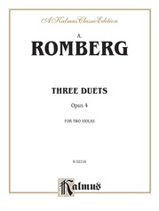 Romberg: Three Duets, Op. 4