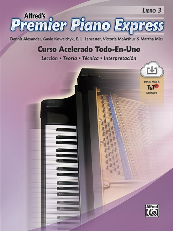 Premier Piano Express: Spanish Edition, Libro 3