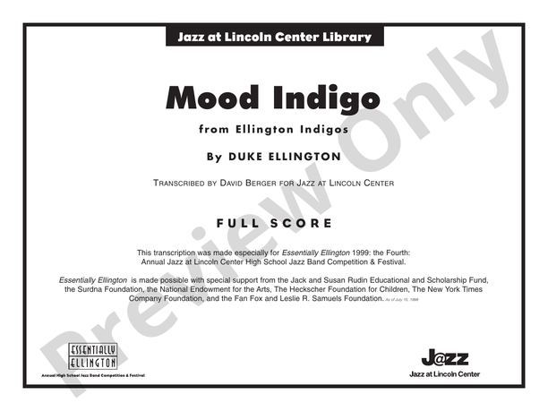 Mood Indigo