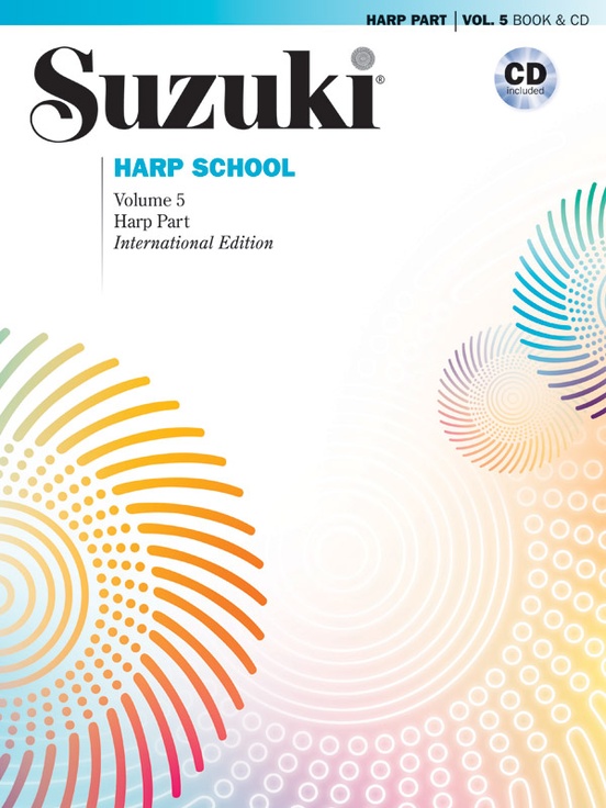Suzuki Harp School Harp Part & CD, Volume 5
